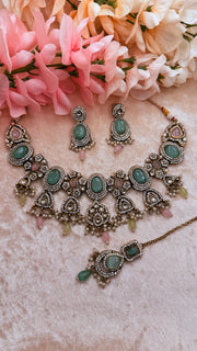 Ruhi Multicolor Victorian set